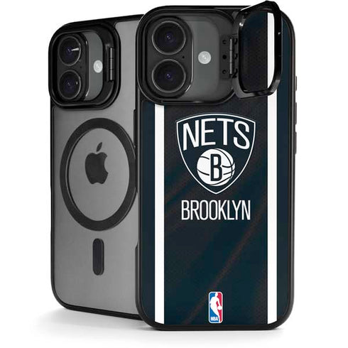 NBA Brooklyn Nets Jersey iPhone 17 Kickstand Case