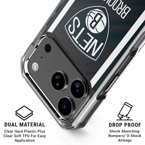 NBA Brooklyn Nets Jersey iPhone 17 Pro MagSafe Case