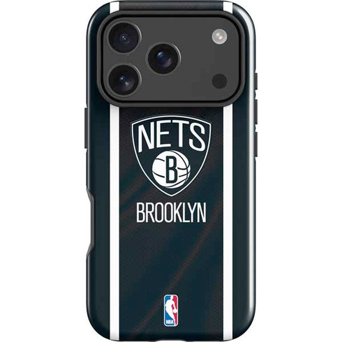 NBA Brooklyn Nets Jersey iPhone 17 Pro Max Impact Case