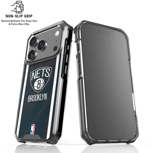NBA Brooklyn Nets Jersey iPhone 18 Pro Clear Case