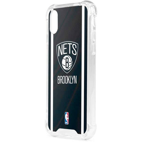 NBA Brooklyn Nets Jersey iPhone XS Clear Case