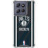 NBA Brooklyn Nets Jersey Moto G 5G (2025) Clear Case