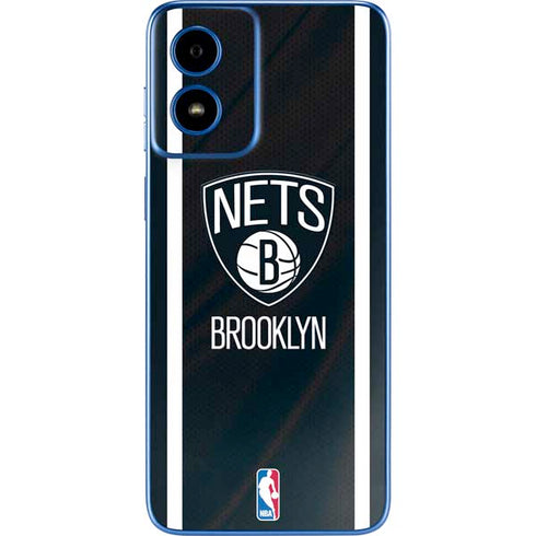 NBA Brooklyn Nets Jersey Moto G Play 4G (2024) Skin