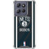 NBA Brooklyn Nets Jersey Moto G Play 5G (2025) Clear Case