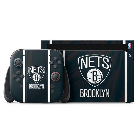 NBA Brooklyn Nets Jersey Nintendo Switch 2 (2025) with Joy-Con Skin