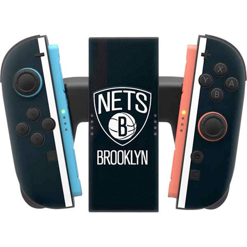 NBA Brooklyn Nets Jersey Nintendo Switch 2 (2025) Joy-Con Controller Skin