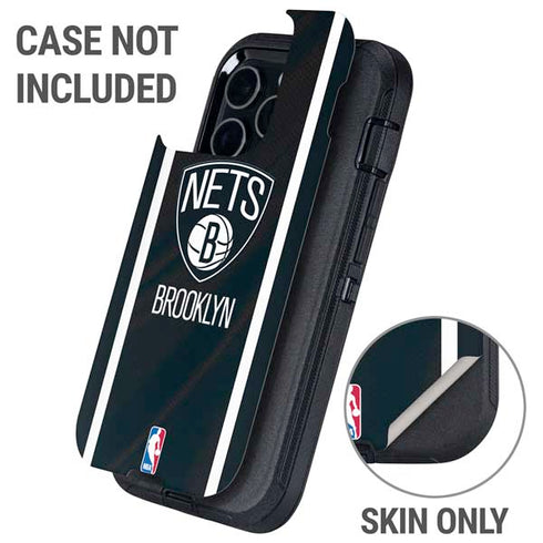 NBA Brooklyn Nets Jersey Otterbox Defender iPhone Skin