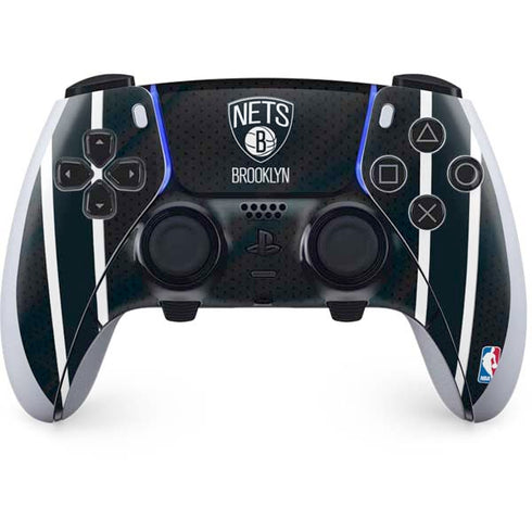 NBA Brooklyn Nets Jersey PS5 DualSense Edge Pro Controller Skin