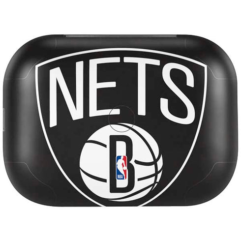 NBA Brooklyn Nets Large Logo Amazon Echo Buds Skin