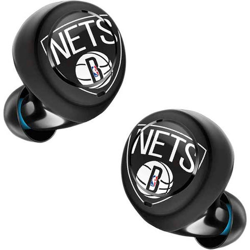 NBA Brooklyn Nets Large Logo Amazon Echo Buds Skin