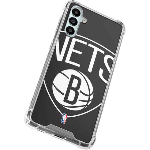 NBA Brooklyn Nets Large Logo Gabb Phone 4 Clear Case
