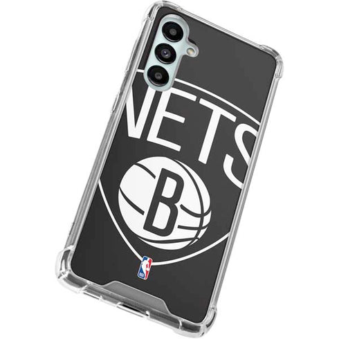 NBA Brooklyn Nets Large Logo Galaxy A16 5G Clear Case