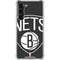 NBA Brooklyn Nets Large Logo Galaxy S24 FE Clear Case
