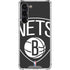 NBA Brooklyn Nets Large Logo Galaxy S24 FE Clear Case