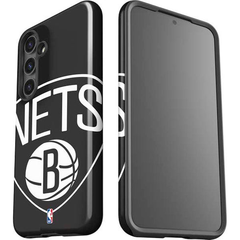 NBA Brooklyn Nets Large Logo Galaxy S25 Impact Case