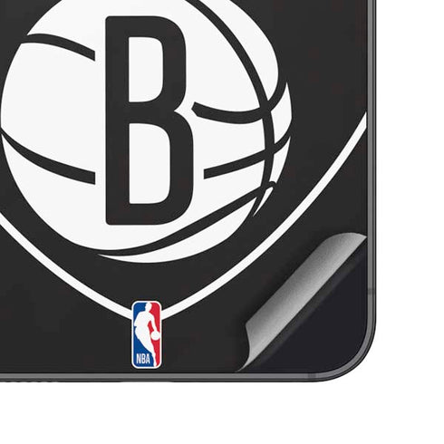 NBA Brooklyn Nets Large Logo Galaxy S25 Plus Skin