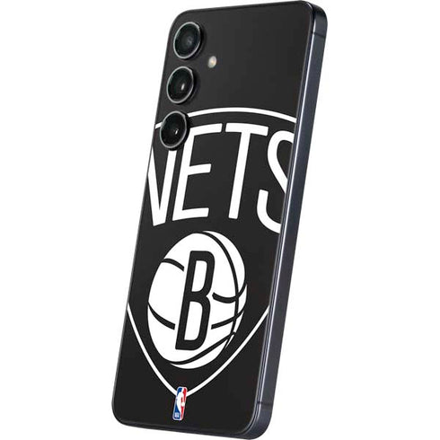 NBA Brooklyn Nets Large Logo Galaxy S25 Skin