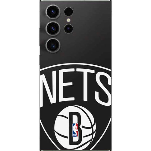 NBA Brooklyn Nets Large Logo Galaxy S24 Ultra Skin