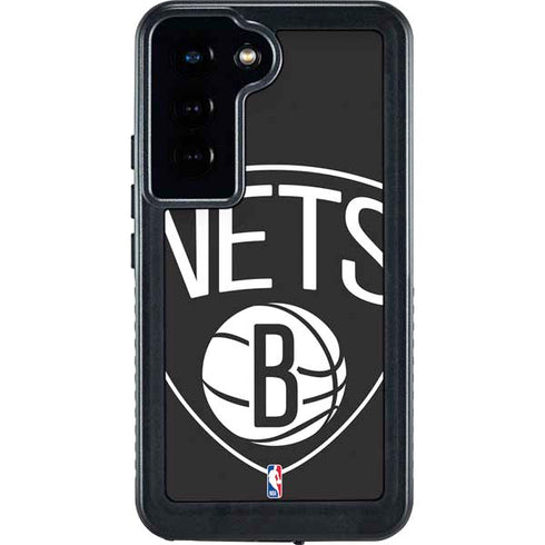NBA Brooklyn Nets Large Logo Galaxy S24 Waterproof Case