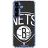 NBA Brooklyn Nets Large Logo Galaxy S25 Clear Case