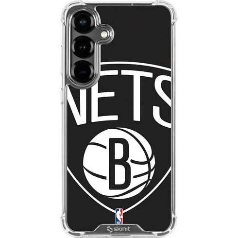 NBA Brooklyn Nets Large Logo Galaxy S26 Plus Clear Case