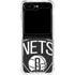 NBA Brooklyn Nets Large Logo Galaxy Z Flip6 Clear Case