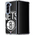 NBA Brooklyn Nets Large Logo Galaxy Z Fold5 5G Clear Case