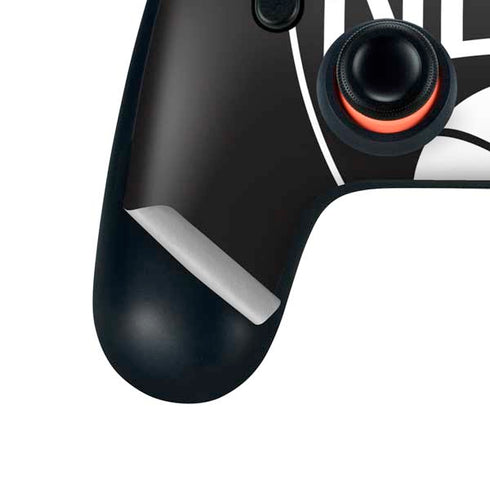 NBA Brooklyn Nets Large Logo Google Stadia Controller Skin