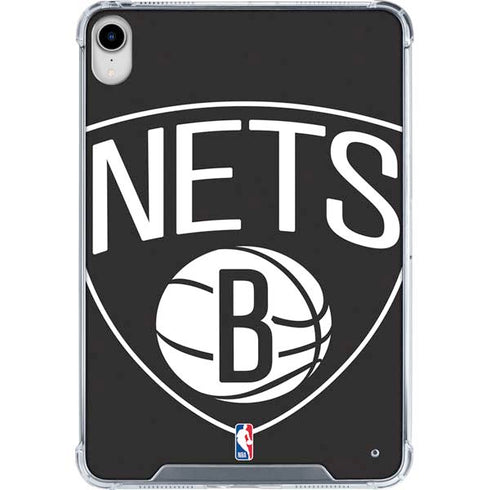NBA Brooklyn Nets Large Logo iPad 11th Gen (2025) Clear Case