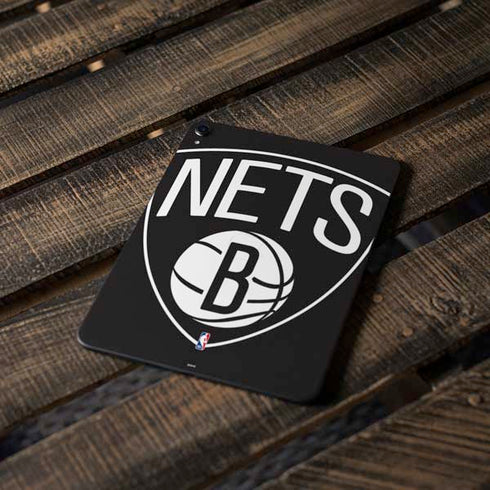 NBA Brooklyn Nets Large Logo Apple iPad Pro Skin