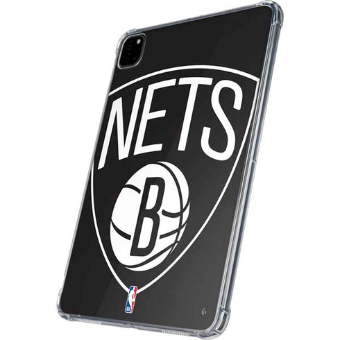 NBA Brooklyn Nets Large Logo iPad Pro 11in (2024) Clear Case