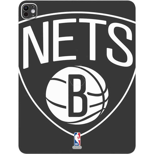 NBA Brooklyn Nets Large Logo iPad Pro 13in M4 (2024) Skin