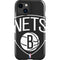 NBA Brooklyn Nets Large Logo iPhone 15 Impact Case