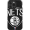 NBA Brooklyn Nets Large Logo iPhone 15 Pro Impact Case