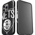 NBA Brooklyn Nets Large Logo iPhone 15 Pro Impact Case