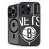NBA Brooklyn Nets Large Logo iPhone 15 Pro Kickstand Case