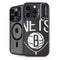 NBA Brooklyn Nets Large Logo iPhone 15 Pro Max Kickstand Case