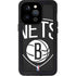 NBA Brooklyn Nets Large Logo iPhone 15 Pro Waterproof Case