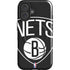 NBA Brooklyn Nets Large Logo iPhone 16 Magsafe Impact Case