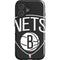 NBA Brooklyn Nets Large Logo iPhone 16 Plus Impact Case