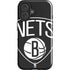 NBA Brooklyn Nets Large Logo iPhone 16 Plus Impact Case