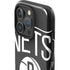 NBA Brooklyn Nets Large Logo iPhone 16 Pro Impact Case