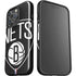 NBA Brooklyn Nets Large Logo iPhone 16 Pro Impact Case
