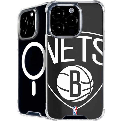 NBA Brooklyn Nets Large Logo iPhone 16 Pro Max MagSafe Case