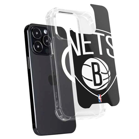 NBA Brooklyn Nets Large Logo iPhone 16 Pro Max MagSafe Case