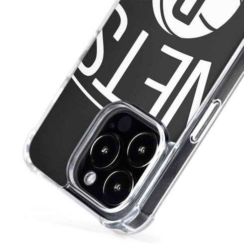 NBA Brooklyn Nets Large Logo iPhone 16 Pro Max MagSafe Case