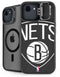 NBA Brooklyn Nets Large Logo iPhone 16e Kickstand Case