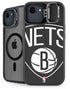 NBA Brooklyn Nets Large Logo iPhone 16e Kickstand Case