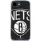 NBA Brooklyn Nets Large Logo iPhone 16e Clear Case
