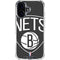 NBA Brooklyn Nets Large Logo iPhone 17 Clear Case